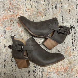 Western Buckle Booties